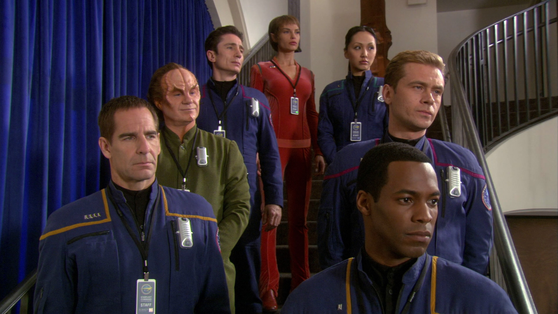 Tripulação da Enterprise em Demons